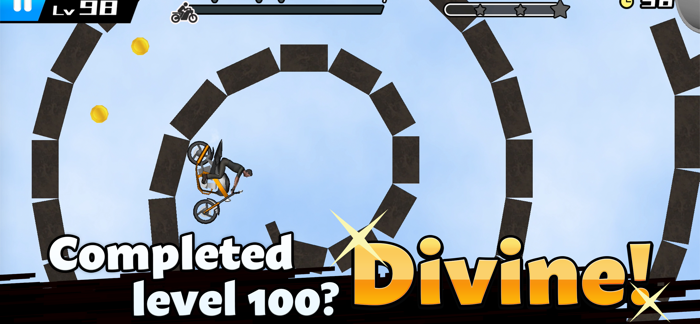 Crazy Bike Racing Level 100
