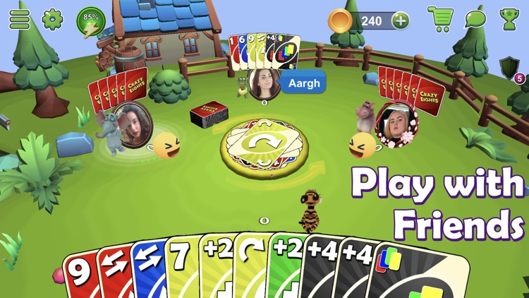 Crazy Eights 3D screenshot-0