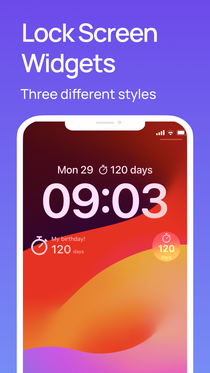 Countdown Widget Timer Counter
