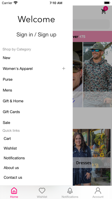 Leopard Antler Boutique Screenshot