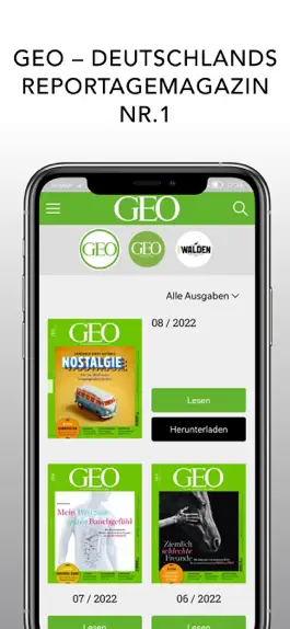 Game screenshot GEO Digital Magazin apk