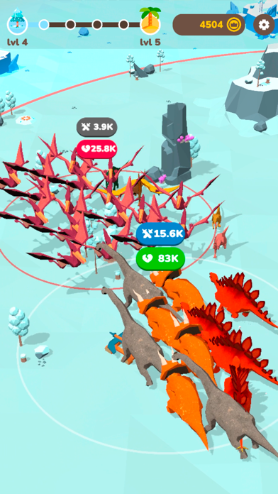 Dinosaur Merge Battle Screenshot