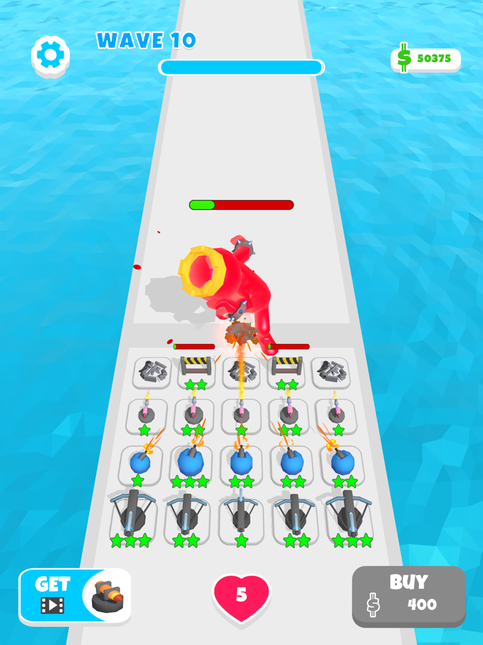 Gun Merge Battle Defense