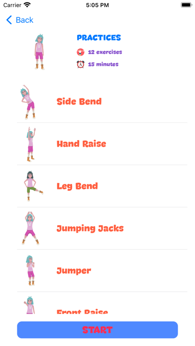 Yoga and Exercise For Kid Screenshot