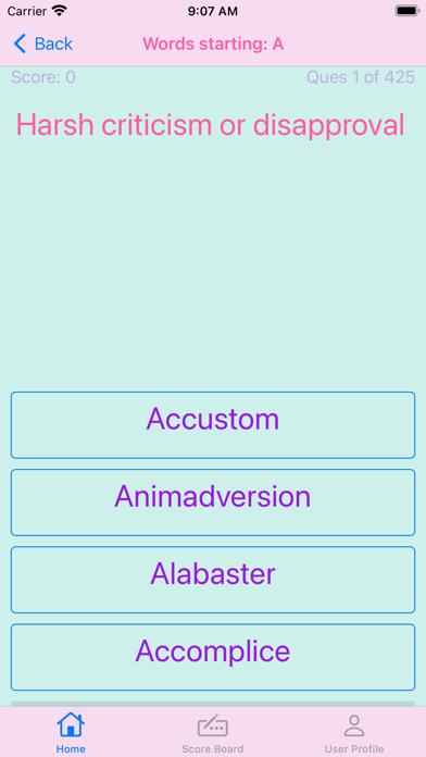 Screenshot #2 pour Adv English Vocab