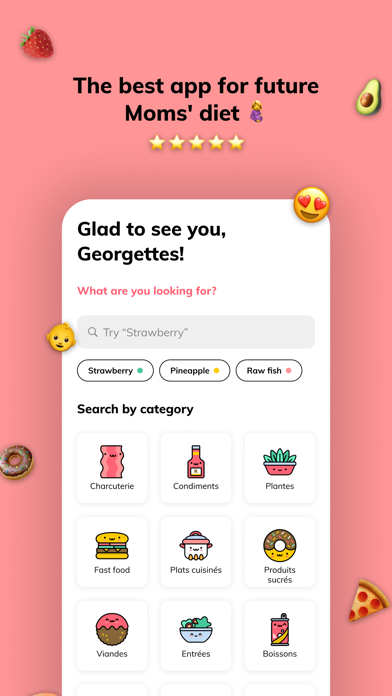 La Fraise, eat pregnant! Screenshot