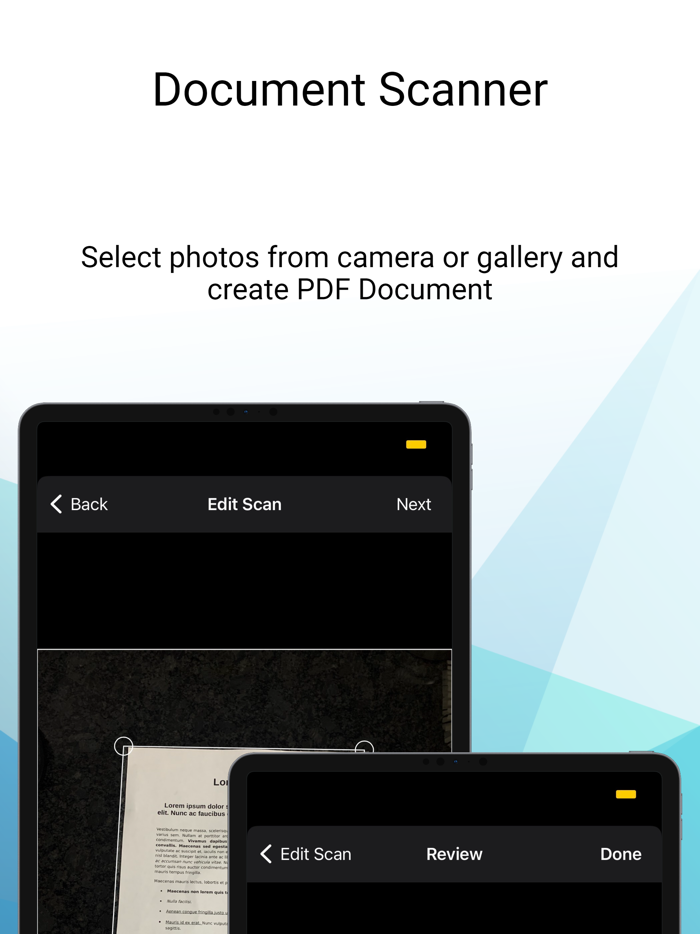 PDF Scan Convert and Edit