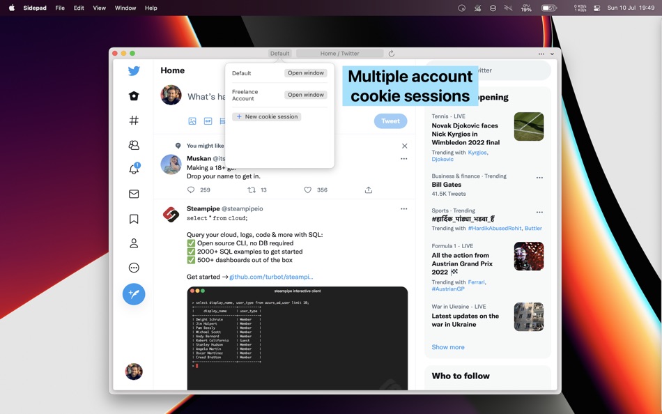 #3. Sidepad (macOS) Podle: Pawan Dixit