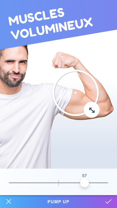 Screenshot #3 pour Body Tune for Men－Photo Editor