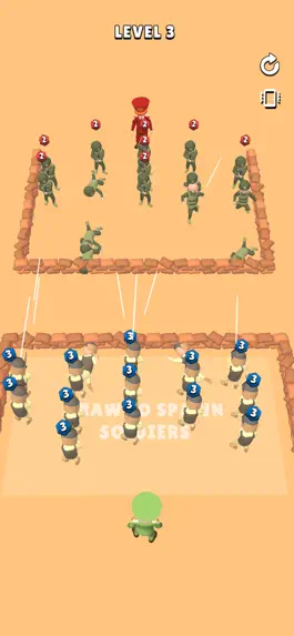 Game screenshot Draw Army Battle apk