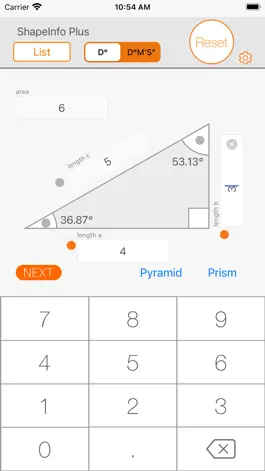Game screenshot ShapeInfo Plus apk