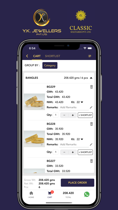 Y.K. JEWELLERS Screenshot