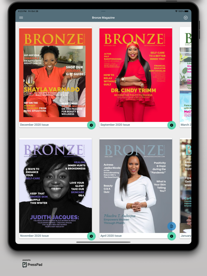 Bronze Mag magazine