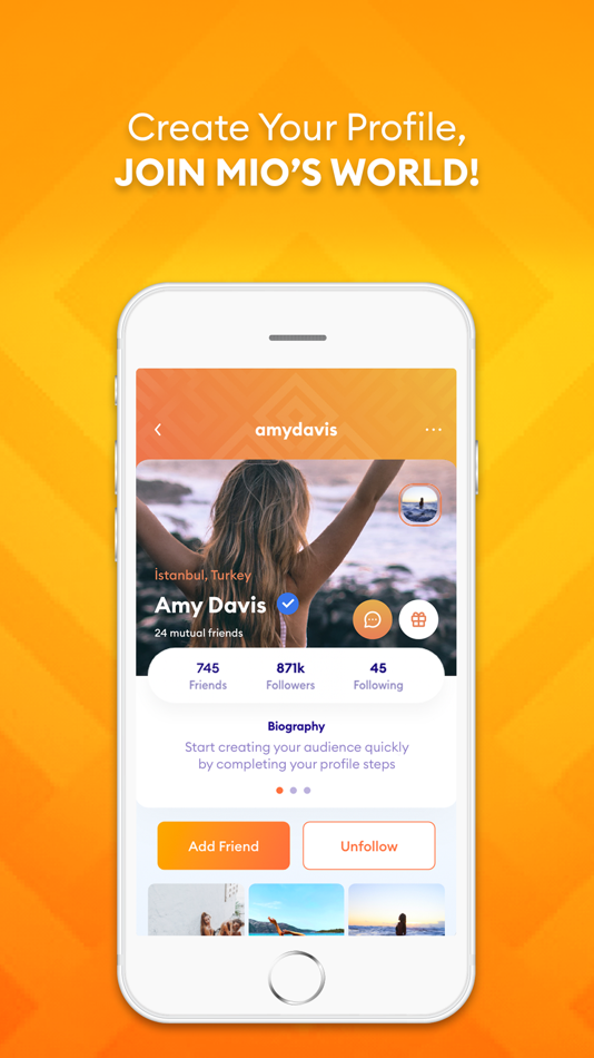 #1. Mio Social Network (iOS) 由: ARDENLINE YAZILIM TURIZM TICARET VE SANAYI LIMITED SIRKETI