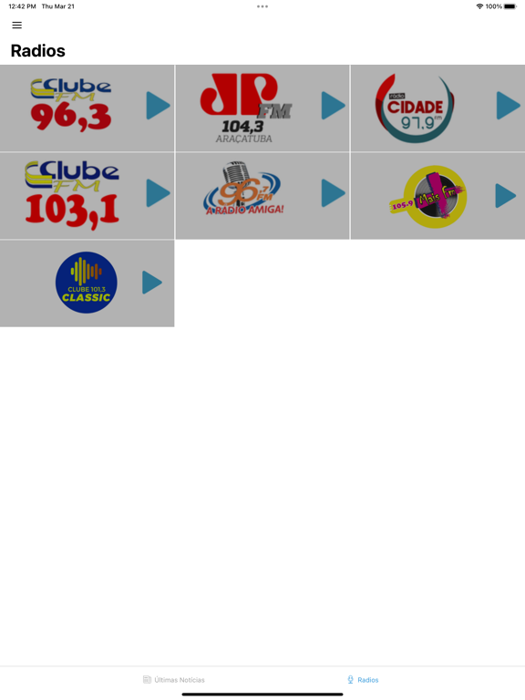 Screenshot #6 pour LR1 - Notícias, Rádios & TV