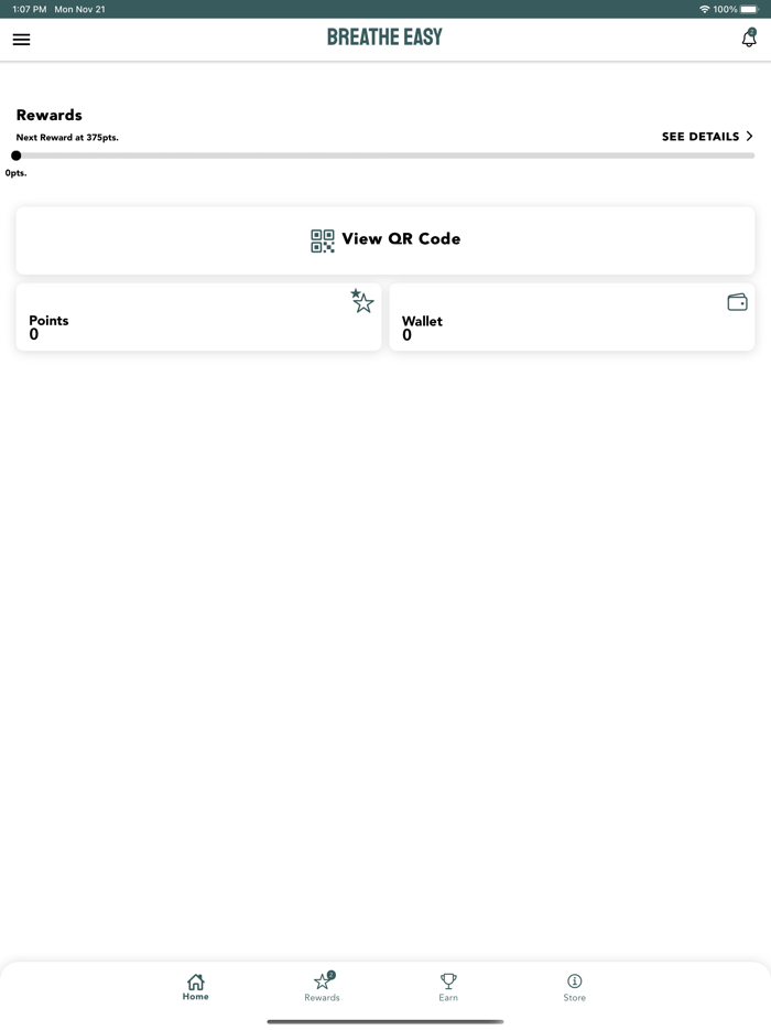 Breathe Easy Rewards