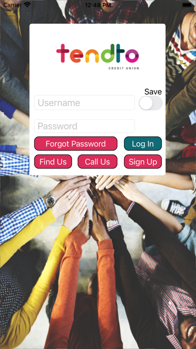 Tendto Mobile Banking Screenshot