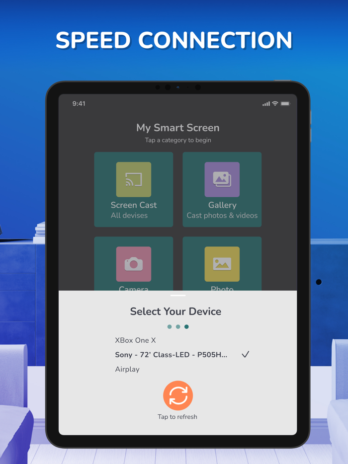 Screen Mirroring  TV Stream