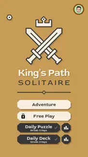 king's path solitaire iphone screenshot 1