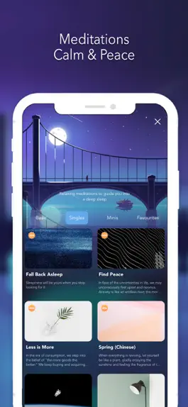 Game screenshot Calming Meditation & Sounds apk