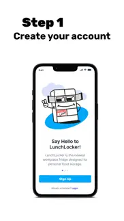 lunchlocker iphone screenshot 1