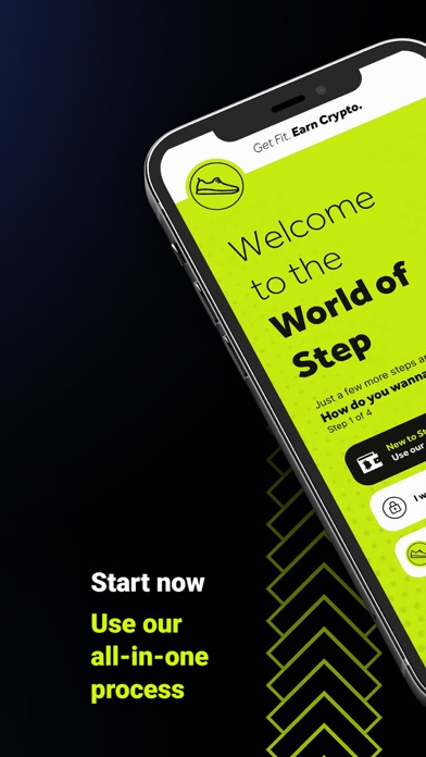 Step® Get Fit. Earn Crypto. Screenshot