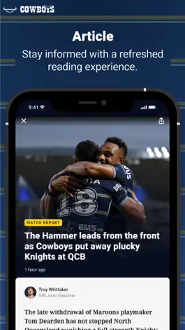 Game screenshot North QLD Cowboys apk