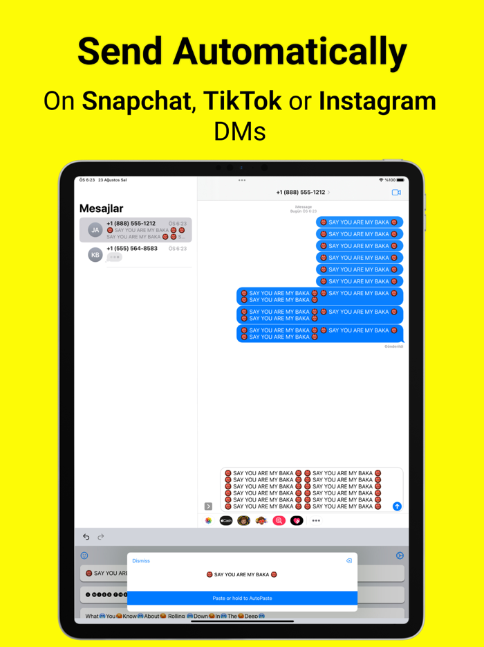 AutoSnap Keyboard - Auto Paste