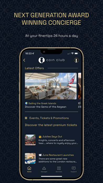 Coin Club Concierge Screenshot