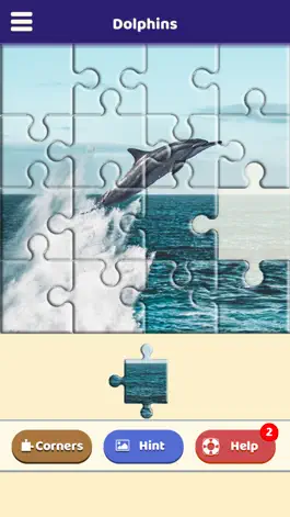Game screenshot Dolphin Love Puzzle apk