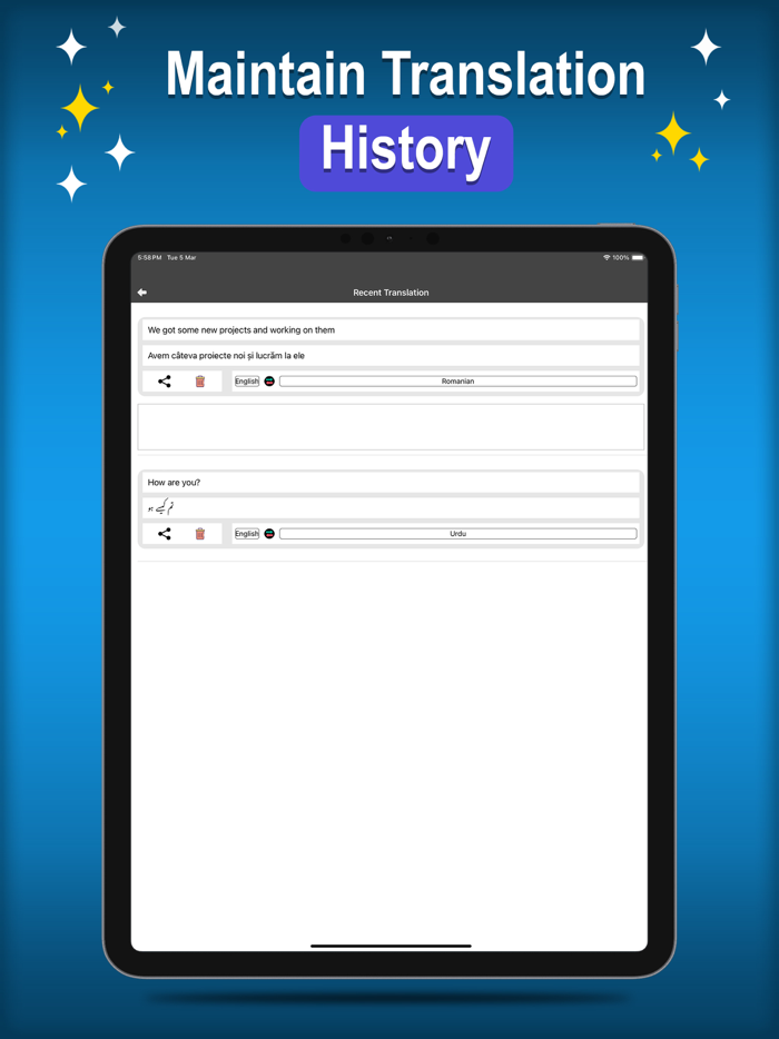 Offline Language Translator