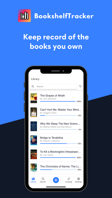 BookshelfTracker Screenshot