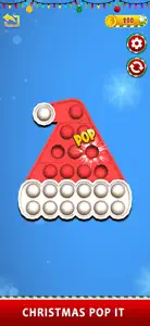 Pop It Christmas Fidget Toys screenshot #1 for iPhone