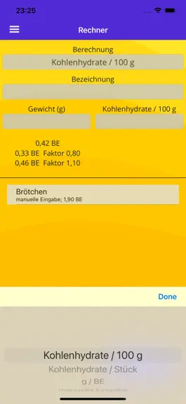 Game screenshot BE Rechner apk