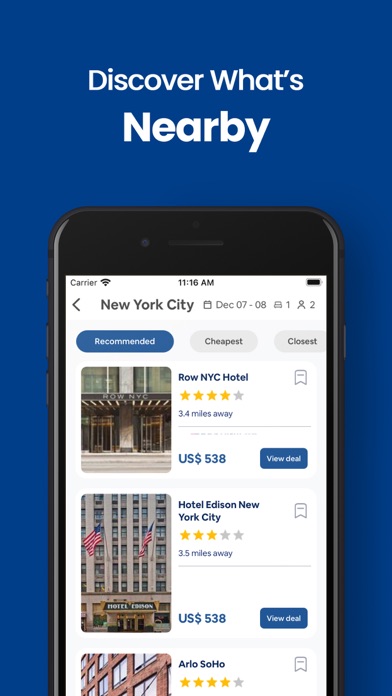 Cheap Hotels・Hotel booking app Screenshot