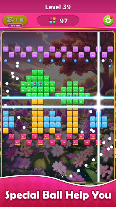 Bricks Ball Journey Screenshot