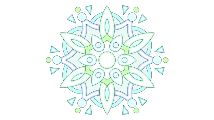 Mini Mandala Coloring