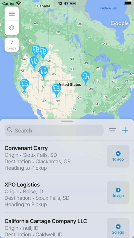 #1. Loadbase - Freight Tracking (iOS) 由: Loadbase, LLC
