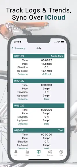 Game screenshot Bike Bell - Ride Tracker hack