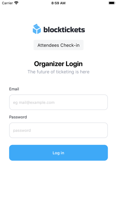 BlockticketsCheckIn Screenshot