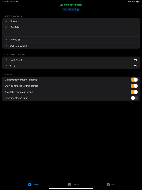 Camerama iPad screenshot 5 - Photo & Video app