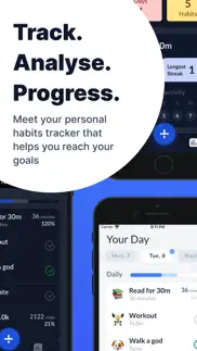 progress: habits tracker iphone screenshot 1