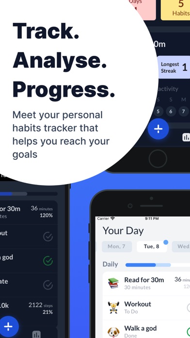 Progress: Habits Tracker Screenshot