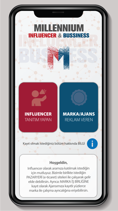 Millennium Influencer Screenshot