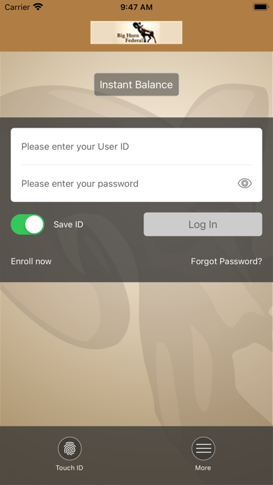 Big Horn Federal Mobile Screenshot