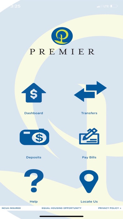 Premier Credit Union Mobile Screenshot