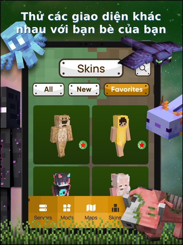 Morph Skin Mods for Minecraft