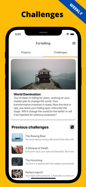 ‎Fortelling - Writer Tools Screenshot