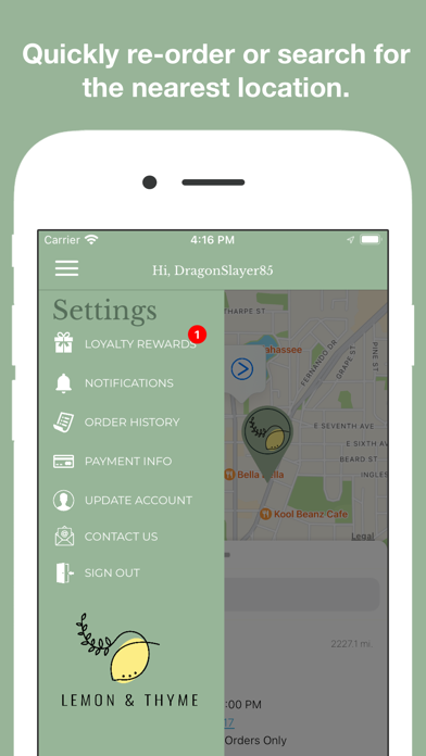 Lemon & Thyme Screenshot