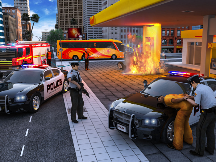 Police Simulator Cop Games